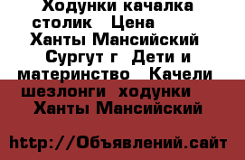 Ходунки качалка столик › Цена ­ 800 - Ханты-Мансийский, Сургут г. Дети и материнство » Качели, шезлонги, ходунки   . Ханты-Мансийский